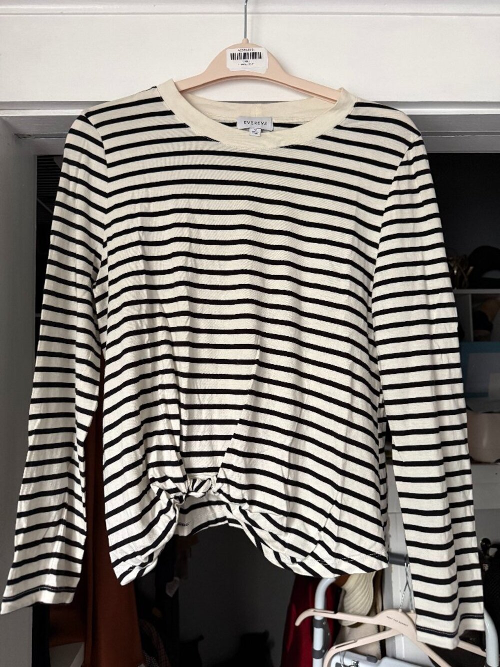 Striped Everlane Long Sleeve Tee